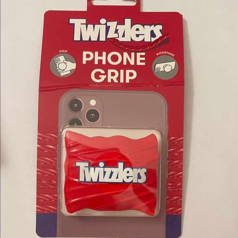 Red Phone Grip Twizzlers BNIP